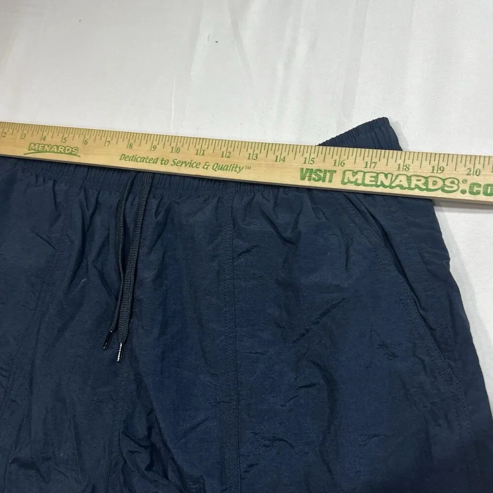 Speedo Mens Swim Trunks Shorts Navy Blue Size XL 100% Nylon Mesh Lined Pockets